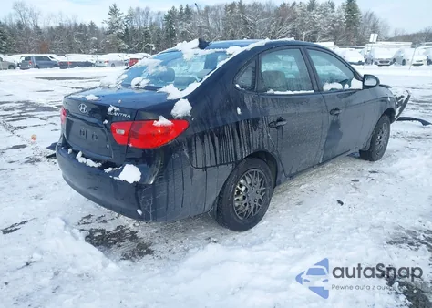 2009 Hyundai Elantra Gls z USA, uszkodzony, nr VIN KMHDU46D89U815202